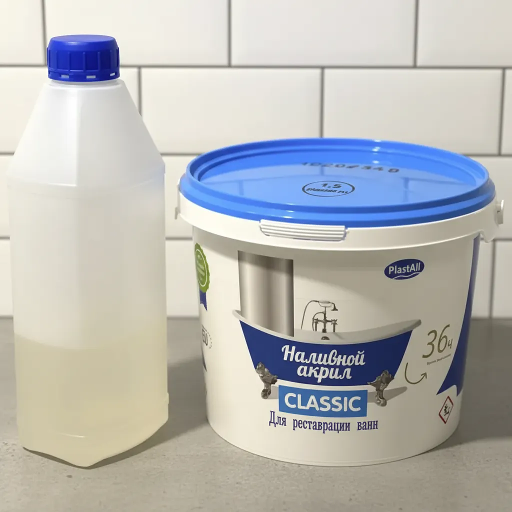 наливной акрил для ванн